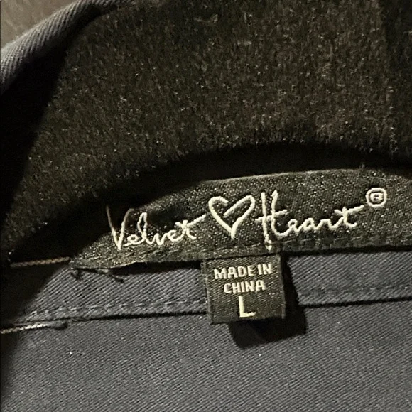 Velvet Heart Midnight Blue Dress - Picture 2 of 3